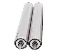 Rouleau de rechange non motorisé Rouleaux de convoyeur rechange en acier inoxydable, plusieurs tailles, paquet 2(Dia 60mm(2.4"),L 700 mm(27.5"))