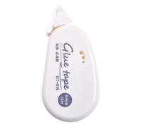 Rouleau de ruban adhésif pour scrapbooking - Distributeur de ruban adhésif 12,8 x 6 x 1,5 cm, outil de créativité, application propre, tenue forte, retrait sans résidus, dosage précis, design legg