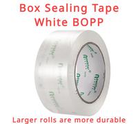 Rouleau de ruban adhésif Transparent largeur 4.8cm1.89 pouces, ruban d'étanchéité en plastique hautement adhésif, grand emballage Express épais et élargi 4.5cm50m1roll