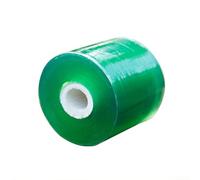 Rouleau de ruban de greffage vert pour élagage des plantes, bourgeonnement et greffage extensible, film barrière flexible en polyéthylène pour soutien floral de jardin, 2 cm à 7 cm de largeur (4 cm)