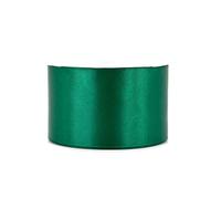 Rouleau de Ruban de Satin 25 m x 50 mm - Décoratif pour Mariage, Baptême, Anniversaire - 5 cm Unilatéralement
