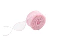 Rouleau de ruban Organza en queue de poisson, 3 pièces, 40mm, 10 mètres/rouleau, for emballage de gâteau, décoration de fête de mariage, Bouquet, couronne, fournitures de couture(B-Light pink)