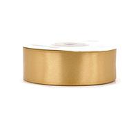 Rouleau de Satin 25 m 25 mm - Ruban Décoratif pour Cadeau, Décoration, Mariage, Baptême