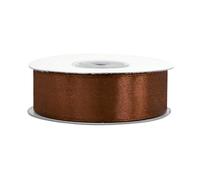 Rouleau de Satin 25 m 25 mm - Ruban Décoratif pour Cadeau, Décoration, Mariage, Baptême
