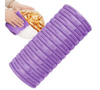 Rouleau De Serviettes En Microfibre Chiffons vaisselle absorbants sans | Chiffon Nettoyant Microfibre Épais Pour Vaisselle Lavage Auto Vitres Maison Dortoir Appartement Violet