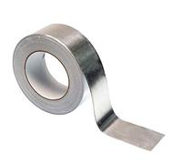 Rouleau de solin en aluminium, Aluminum Foil Tape 0.09-0.15mm Thickness 20m Length 10-50mm Width(0.15Mmx30Mm)