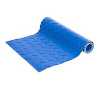 Rouleau de tapis en caoutchouc robuste | Plaque à carreaux antidérapante et imperméable pour sol de garage, salle de sport et camionnette | 1 x 2 m