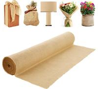 Rouleau de toile de jute pour envelopper les arbres, 101 cm x 23 m, pour les loisirs créatifs et les plantes