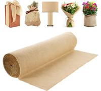 Rouleau de toile de jute pour envelopper les arbres, 40 po x 150 pi, pour les loisirs créatifs et les plantes
