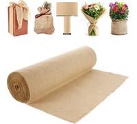 Rouleau de toile de jute pour envelopper les arbres, 91 cm x 45 m, pour les loisirs créatifs et les plantes