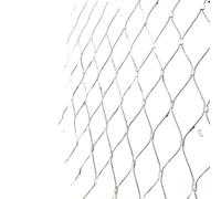 Rouleau de Treillis métallique en Acier, Corde en Acier Inoxydable Maille Argent 2 mm Taille 10 cm(100x200cm)