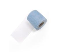 Rouleau de tulle bleu ciel 20 mètres - Bleu