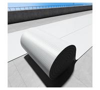 Rouleau d'isolant en Feuille d'aluminium Auto-adhésive - Isolation Thermique et phonique ignifugée et imperméable pour Maison, Grenier, Garage, Caravane, toitures - Épaisseur : 15 mm, surfac