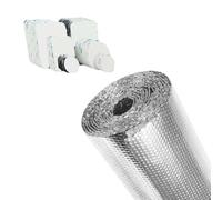 Rouleau d'isolation à bulles en aluminium pour radiateur Récupération de chaleur Paroi Thermique Stabilisation de la température au sol