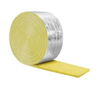 Rouleau d'isolation de tuyau d'eau, ruban adhésif en laine de verre, rouleau d'isolation pour tuyauterie industrielle, eau chaude, air climatisé, hiver, extérieur, camping-car, maison, toit