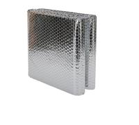Rouleau d'isolation thermique à double bulle | Avec isolation autocollante : réfléchissez aux zones murales du plafond des fenêtres