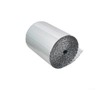 Rouleau d'isolation thermique en feuille d'aluminium réflecteur de chaleur pour caravane, abri de jardin, toit, tuyau de plafond, 40 cm x 10 m (0,5-10 mètres)