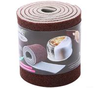 Rouleau éponge de cuisine en microfibre - Dégraissant efficace pour ustensiles de cuisine - Bloc de nettoyage doux mais abrasif 9 x 100 cm
