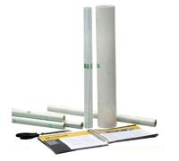 APLI Rouleau pellicule transparente adhésive repositionnable 60 cm x 10 m