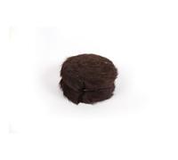 Rouleau Imitation Fourrure Marron Larg. 6 Cm Long. 2m