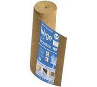 Rouleau isolant liège mur / sol SDL l.0.5 x L.8 m x Ep.2 mm