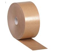 Rouleau Kraft brun gommé 170mm*70mm, 70grs diamètre mandrin 30mm.