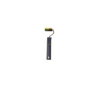 Rouleau mini velours pour laque 65 mm 4 mm fibre laine manche polypropylène Noir