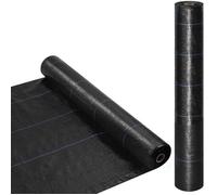 Rouleau paillage 518731 Feuille plastique potager NOIR Antimauvaisesherbes 1x5mt 5