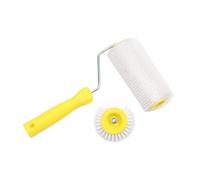 Rouleau Peinture Rouleau à pointes de brosse 15/22CM | Peinture à pointes de chape de nivellement composée d'individu de plancher de latex de tambour anti-mousse(6IN)