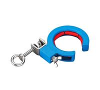 Rouleau pour chemin de câbles Poulie de pose câble version améliorée | Roue de guidage de fil de montage suspendue par le bas de rouleau de plateau de gain de temps de base épaissie(Blue SS)