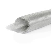 Rouleau Toile Moustiquaire robuste anti-insectes rigide en aluminium - Protection pour animaux, chat, chien. (1m x 10m)