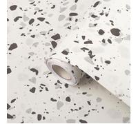Rouleau vinyle adhésif terrazzo anti-dérapant étanche 60 cm x 4 m - 40 couleurs