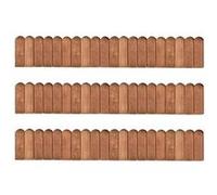 vidaXL Rouleaux de bordure 3 pcs 120 cm bois de pin imprégné