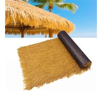 Rouleaux De Chaume Palmier Artificiel 3, Pieds À 65,6, Toits Hutte Bar Tiki, Jupe Parapalas,2 Large