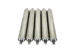 Rouleaux de convoyeur en acier inoxydable de 1" de diamètre,6 à 36" de long | Rouleaux de remplacement robustes. Avec arbres à ressort(5pack 7.9in)