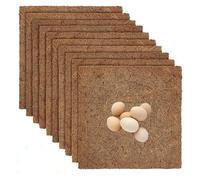 Rouleaux De Fibres De Coco Natte En Fibre De Coco Tapis Coco Naturel Pour Jardinage, Plantations, Animaux, Substrat Pour Culture Hydroponique, Fond De Bac Ou Décoration Végétale Extérieure(12x120 inch
