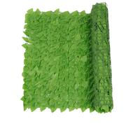 Rouleaux de lierre artificiel - Clôture d' - Clôture de haie artificielle et fausse feuille de lierre - Décoration de feuilles de lierre artificielles - Résistant aux intempéries et aux UV