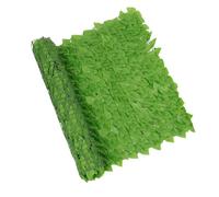Rouleaux de lierre artificiel - Clôture d' - Clôture de haie artificielle et fausse feuille de lierre - Décoration de feuilles de lierre artificielles - Résistant aux intempéries et aux UV