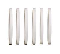 Rouleaux de ruban adhésif fin pour artiste et artiste effaçable à sec de 72 yard/rouleau de ruban blanc pour tableau blanc, grille de marquage, bande de positionnement de bureau