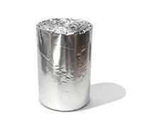 Rouleaux D'isolant en Feuille D'aluminium Easy Ou Double Face | Laine Isolante Ignifuge Résistante Aux Hautes Températures; Matériau D'isolation Pour Cheminées(Silver-B,2-61x720cm)