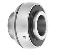 Roulements à billes en acier, roulement à billes en acier à billes monté sur insert plaqué 1pcs UC204 20mm