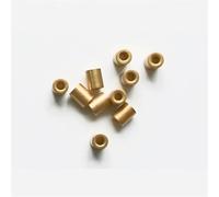 Roulements miniatures contenant de l'huile, diamètres intérieurs 0.6/0.7/0.8/1/1.5/2/2.3/3mm, manchon en cuivre for la métallurgie des poudres, 2 pièces(2.3x6x5)
