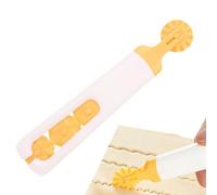 Roulette à pâte - Pince à sertir et coupe-pâtisserie 4 en 1 | de coupe de pâte à pizza, séparateur de pâtisserie en acier inoxydable pour cookies, pâtes, pain, nouilles, de cuisson