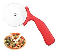 Roulette à Pizza Acier Inoxydable Manche Antidérapant Roulette | Lame , manche ergonomique, découpe nette écraser la pâte, usage professionnel