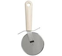 Roulette à pizza BIO, longueur: 220 mm, inox/crème