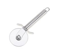 Roulette à Pizza en Acier Inoxydable, Coupe-Pizza Professionnel avec Lame Super Tranchante et Poignée Ergonomique, Trancheuse à Pizza Robuste Facile à Nettoyer pour Pâtisserie et Tartes, Vrac