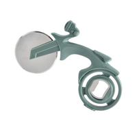 Roulette à pizza | Outils de découpe amusants en acier inoxydable | Roue de coupe de cuisine pour pâte, pain, dessert, tarte, gâteau, maison, boulangerie, pique-nique, fête, anniversaire