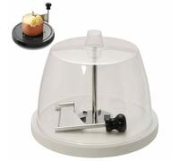 Roulette à recourbe-fromage, broyeur rotatif en acier inoxydable et trancheuse pour fromage et chocolat, outil de cuisine multifonction avec couvercle, parfait pour les décorations de plateau de