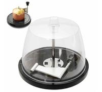 Roulette à recourber à fromage avec couvercle, broyeur rotatif multifonction en acier inoxydable, trancheuse pour fromage, chocolat