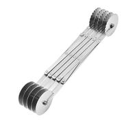 Roulette Découpe Pâtes Inox Réglable Précision De Coupe Verrouillable | Pour Pizza/Pâtes Fraîches/Fondant | Outil Pro Cuisine | Pâtisserie Maison & Professionnelle